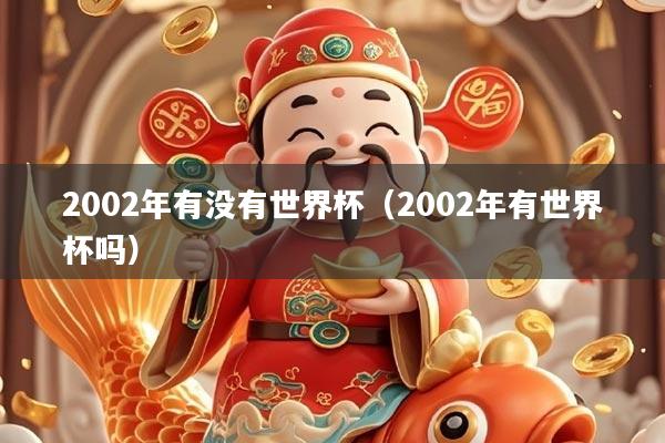 2002年有没有世界杯（2002年有世界杯吗）